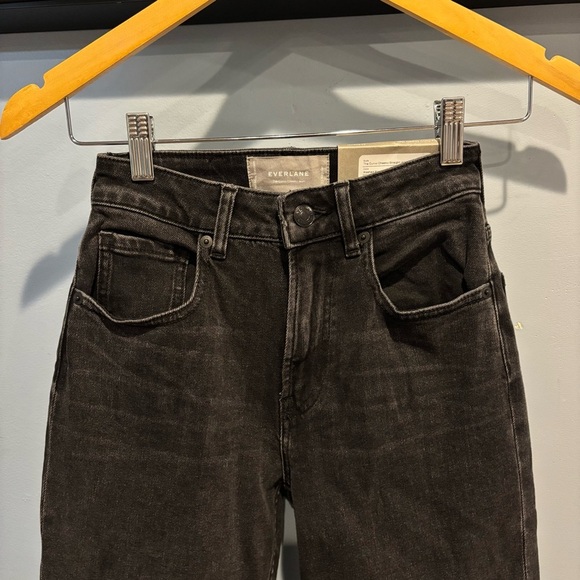 Everlane NWT Women's Black Curvy Cheeky Jean Size 23 - Picture 2 of 10